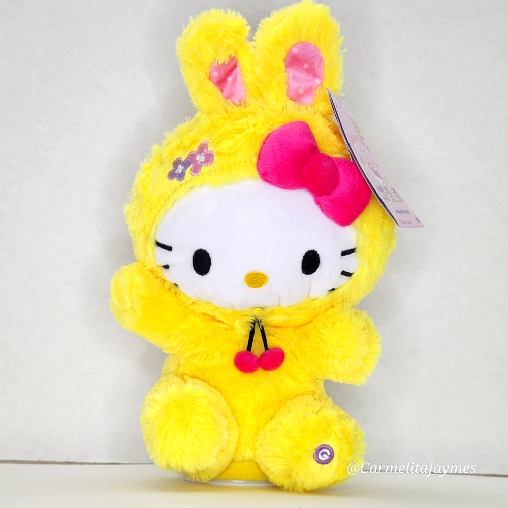🐣 HELLO KITTY 🐔 Chicken Dance Animation Sanrio Animated Plush ☆》NWT《☆